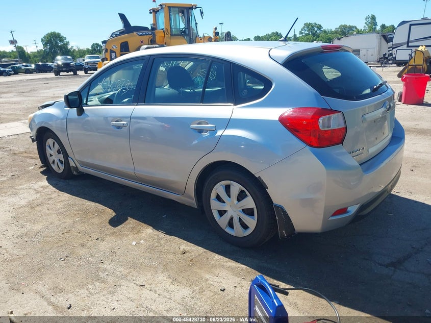 2012 Subaru Impreza VIN JF1GPAA61CH204014 IAAI salvage auction — FRONT END, Salvage (Indiana), sold $650 on 2026-07-28 (photo 3)