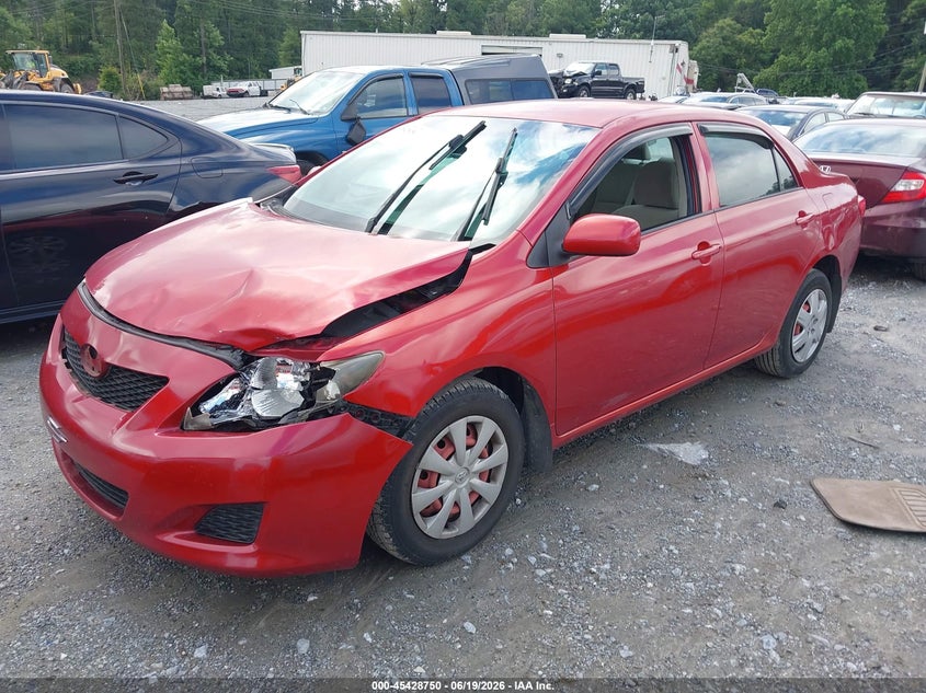 2009 Toyota Corolla VIN JTDBL40E299060132 IAAI salvage auction — FRONT END, Salvage (Georgia), sold $1,150 on 2026-07-28 (photo 2)