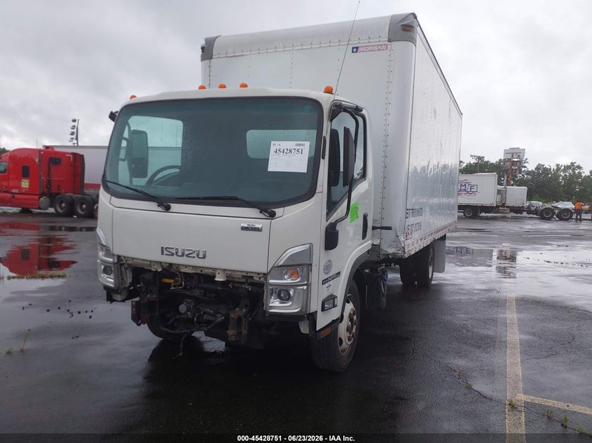 2023 Isuzu Npr VIN JALC4W165P7K01173 IAAI salvage auction — FRONT & REAR, Salvage (New Jersey), sold $25 on 2026-07-29 (photo 2)