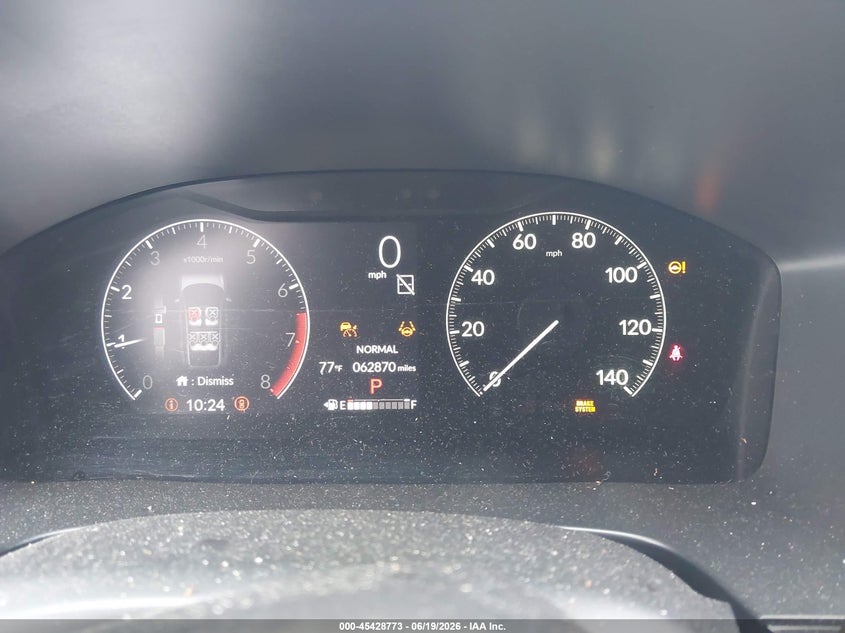 2023 Honda Cr-v VIN 7FARS3H4XPE000081 IAAI salvage auction — RIGHT FRONT, Salvage Title, sold $6,300 on 2026-07-28 (photo 7)