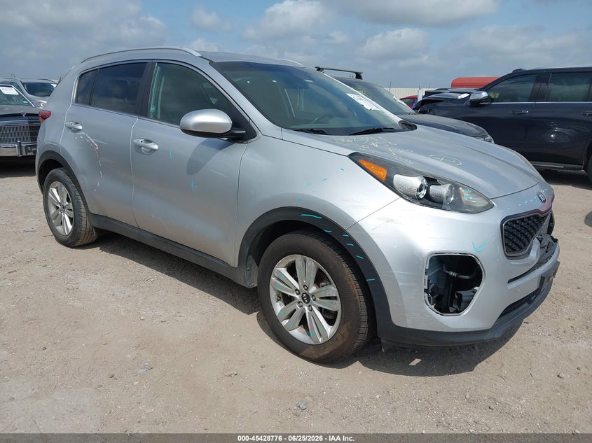 2019 Kia Sportage VIN KNDPM3AC5K7566758 IAAI salvage auction — FRONT END, Salvage (Texas), sold $4,000 on 2026-07-20 (photo 1)