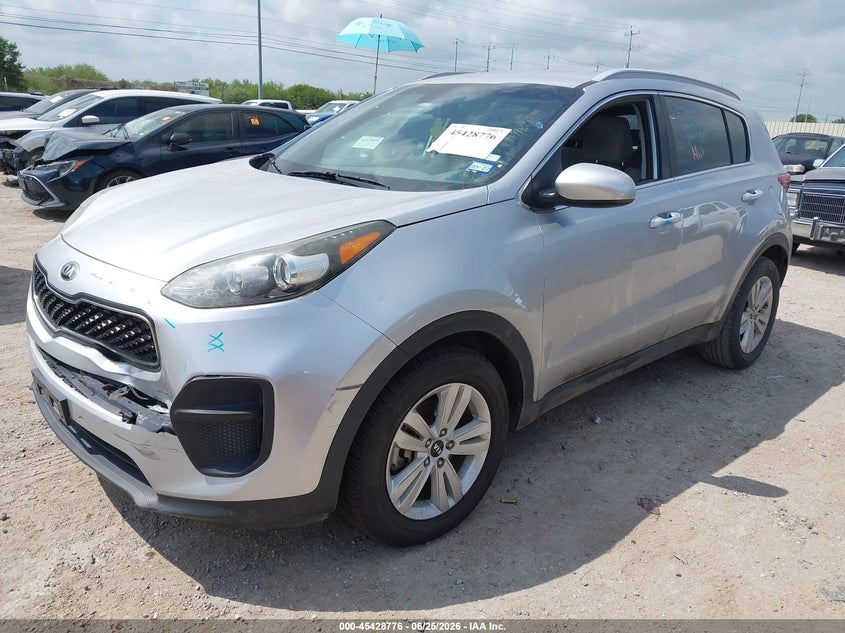 2019 Kia Sportage VIN KNDPM3AC5K7566758 IAAI salvage auction — FRONT END, Salvage (Texas), sold $4,000 on 2026-07-20 (photo 2)