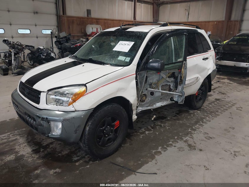 2002 Toyota Rav4 VIN JTEHH20V726053566 IAAI salvage auction — NORMAL WEAR, Clear (New York), sold $400 on 2026-07-22 (photo 2)