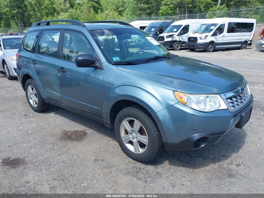 2011 Subaru Forester VIN JF2SHABC1BH768719 IAAI salvage auction — REAR END, Clear (Massachusetts), sold $1,050 on 2026-07-10 (photo 1)