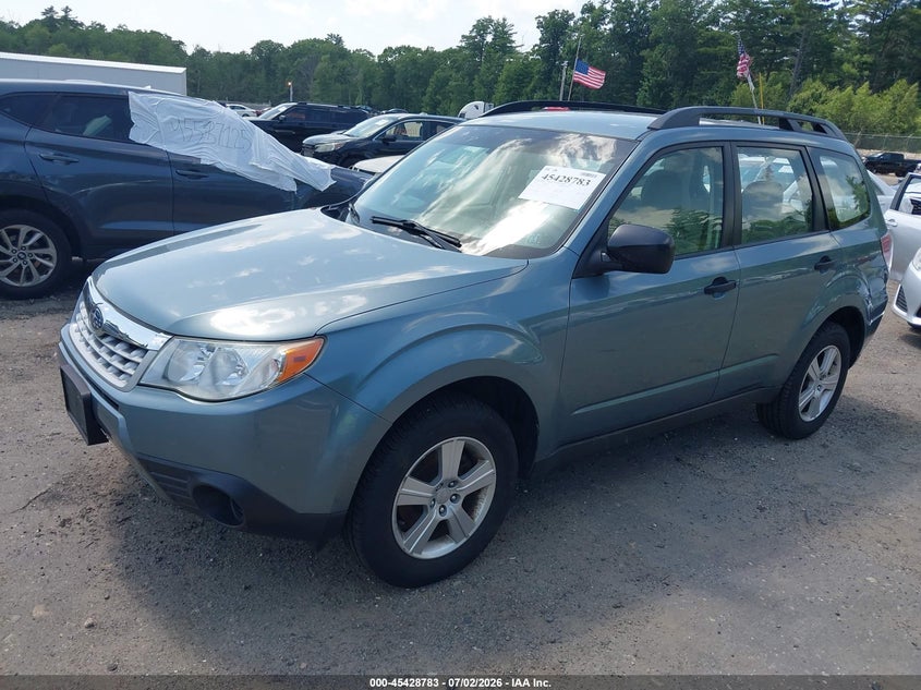 2011 Subaru Forester VIN JF2SHABC1BH768719 IAAI salvage auction — REAR END, Clear (Massachusetts), sold $1,050 on 2026-07-10 (photo 2)