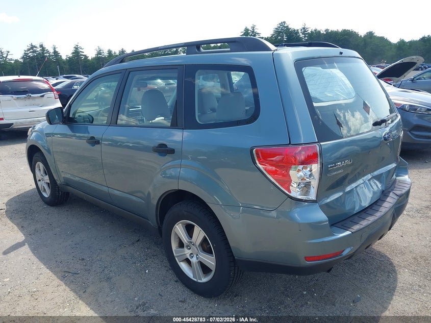 2011 Subaru Forester VIN JF2SHABC1BH768719 IAAI salvage auction — REAR END, Clear (Massachusetts), sold $1,050 on 2026-07-10 (photo 3)