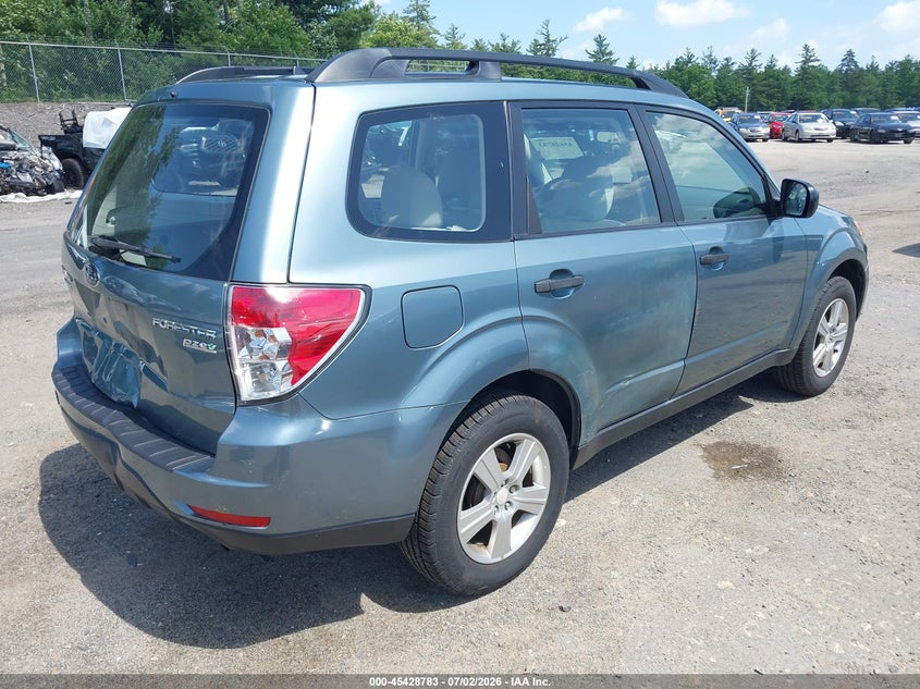 2011 Subaru Forester VIN JF2SHABC1BH768719 IAAI salvage auction — REAR END, Clear (Massachusetts), sold $1,050 on 2026-07-10 (photo 4)