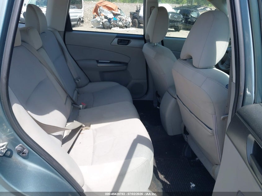2011 Subaru Forester VIN JF2SHABC1BH768719 IAAI salvage auction — REAR END, Clear (Massachusetts), sold $1,050 on 2026-07-10 (photo 8)