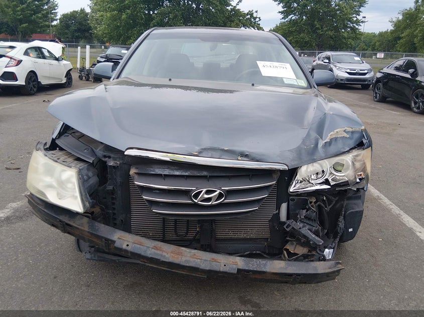 2009 Hyundai Sonata VIN 5NPET46C49H499147 IAAI salvage auction — FRONT END, Mv-907A (New York), sold $1,100 on 2026-07-27 (photo 6)