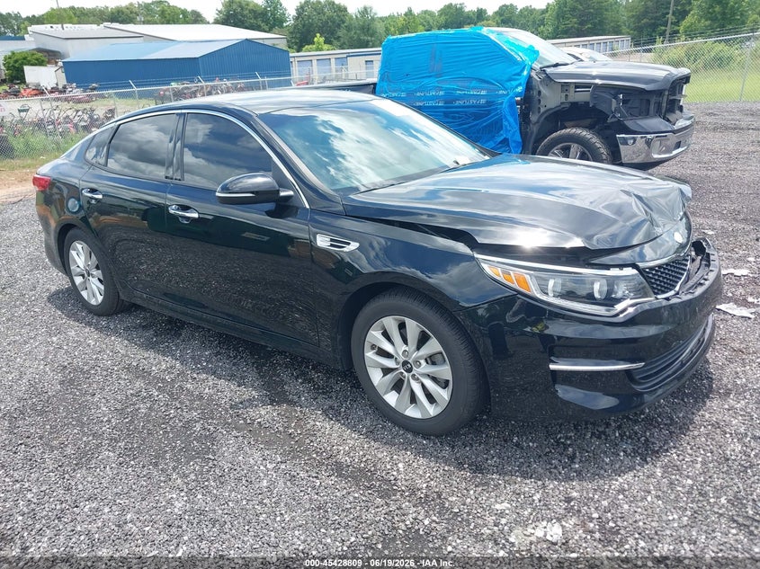 2018 Kia Optima VIN 5XXGU4L36JG248267 IAAI salvage auction — FRONT END, Salvage (South Carolina), sold $3,750 on 2026-07-24 (photo 1)