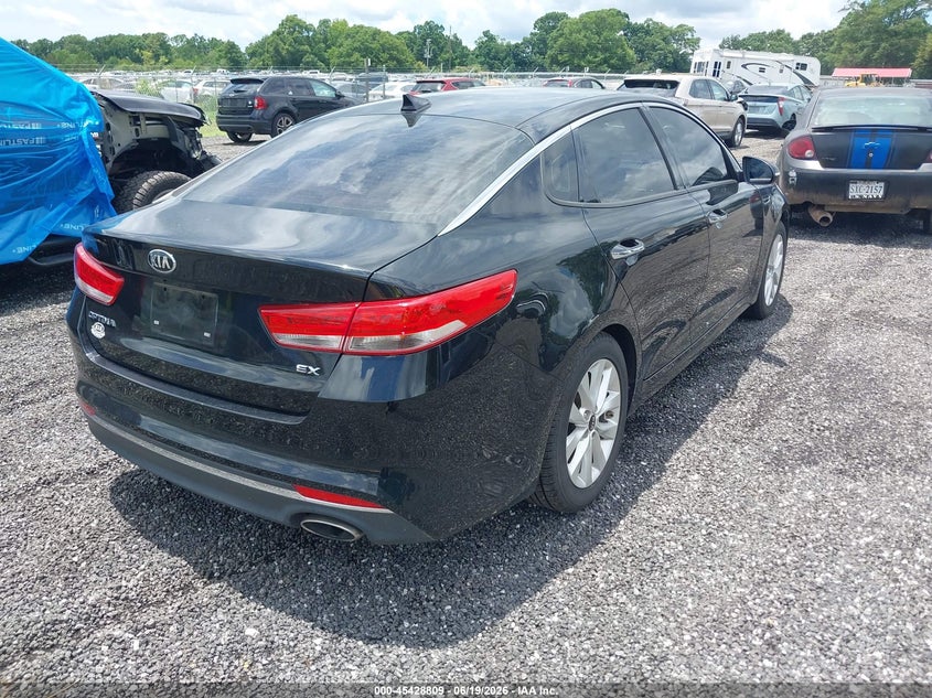 2018 Kia Optima VIN 5XXGU4L36JG248267 IAAI salvage auction — FRONT END, Salvage (South Carolina), sold $3,750 on 2026-07-24 (photo 4)