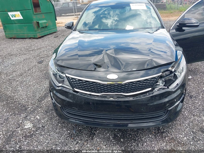 2018 Kia Optima VIN 5XXGU4L36JG248267 IAAI salvage auction — FRONT END, Salvage (South Carolina), sold $3,750 on 2026-07-24 (photo 6)