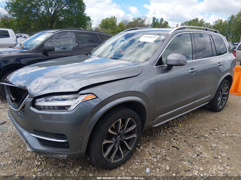 2017 Volvo Xc90 VIN YV4A22PK2H1110410 IAAI salvage auction — FRONT END, Junk Bill Of Sale Mv2459 (Wisconsin), sold $2,300 on 2026-07-16 (photo 2)