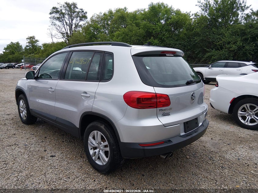 2015 Volkswagen Tiguan VIN WVGAV7AX0FW597548 IAAI salvage auction — FRONT END, Salvage (Ohio), sold $1,525 on 2026-07-14 (photo 3)