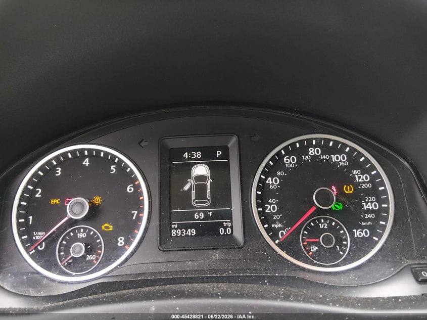 2015 Volkswagen Tiguan VIN WVGAV7AX0FW597548 IAAI salvage auction — FRONT END, Salvage (Ohio), sold $1,525 on 2026-07-14 (photo 7)