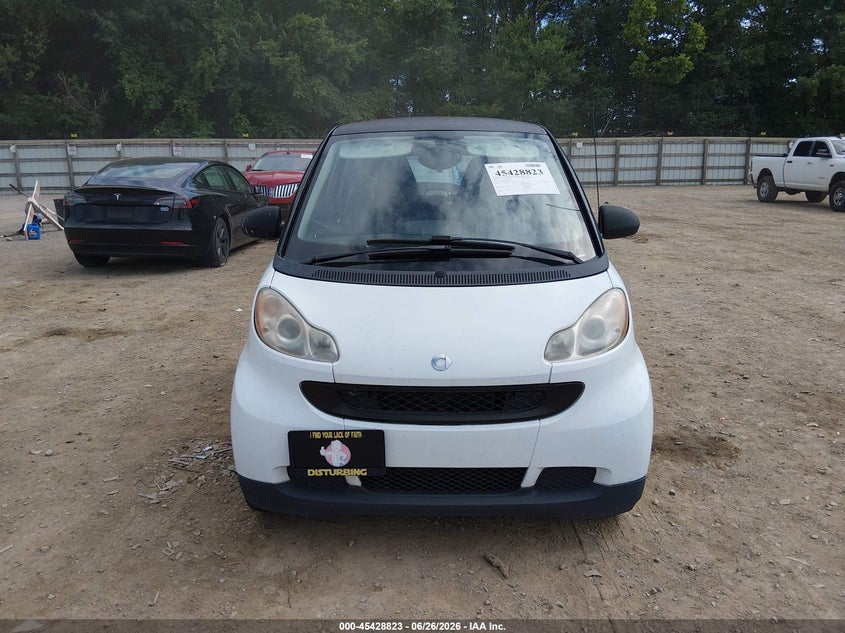 2009 Smart Fortwo VIN WMEEJ31X89K267924 IAAI salvage auction — NORMAL WEAR, Clear (Tennessee), sold $700 on 2026-07-08 (photo 6)