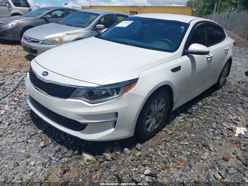 2016 Kia Optima VIN KNAGT4L38G5072240 IAAI salvage auction — NORMAL WEAR, Repossession Paperwork (Georgia), sold $2,050 on 2026-07-14 (photo 2)