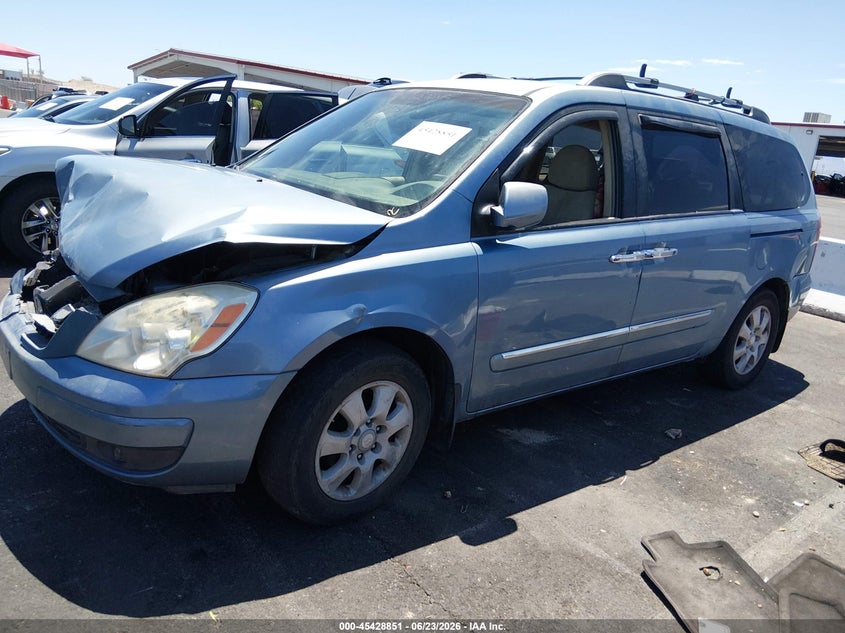 2007 Hyundai Entourage VIN KNDMC233976042085 IAAI salvage auction — NORMAL WEAR, Clear (Arizona), sold $100 on 2026-07-31 (photo 2)
