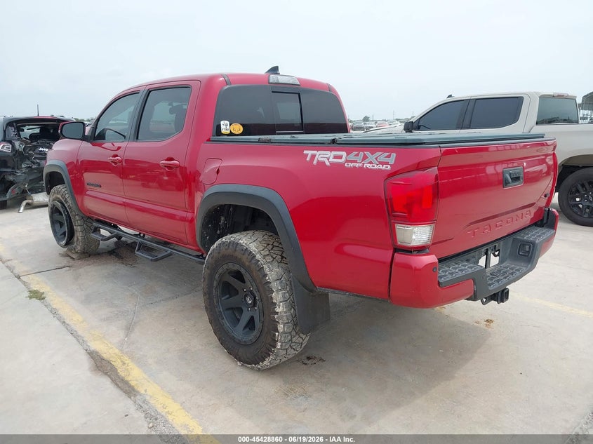 2017 Toyota Tacoma VIN 5TFCZ5AN8HX077289 IAAI salvage auction — FRONT END, Salvage Title, sold $7,100 on 2026-08-02 (photo 3)