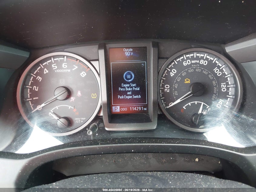 2017 Toyota Tacoma VIN 5TFCZ5AN8HX077289 IAAI salvage auction — FRONT END, Salvage Title, sold $7,100 on 2026-08-02 (photo 7)