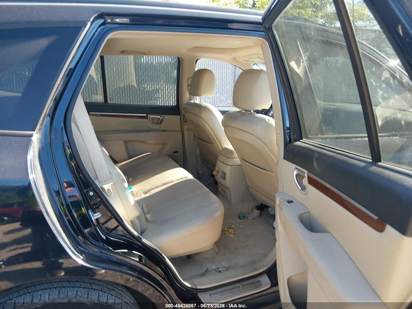 2009 Hyundai Santa fe VIN 5NMSH13E29H279043 IAAI salvage auction — FRONT END, Junk Bill Of Sale Mv2459 (Wisconsin), sold $225 on 2026-07-05 (photo 8)