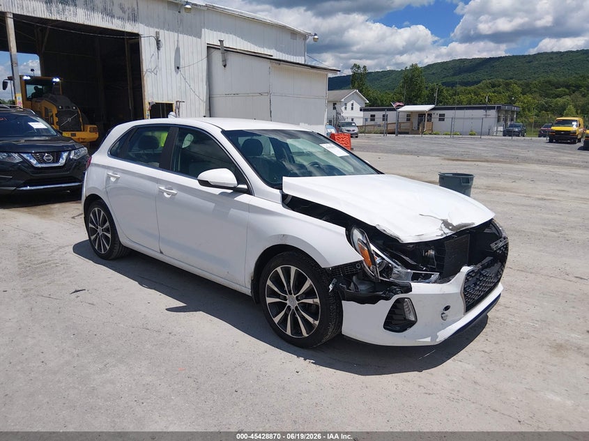 2018 Hyundai Elantra VIN KMHH35LE5JU013282 IAAI salvage auction — FRONT END, Salvage Title, sold $1,150 on 2026-07-22 (photo 1)