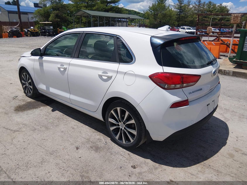 2018 Hyundai Elantra VIN KMHH35LE5JU013282 IAAI salvage auction — FRONT END, Salvage Title, sold $1,150 on 2026-07-22 (photo 3)