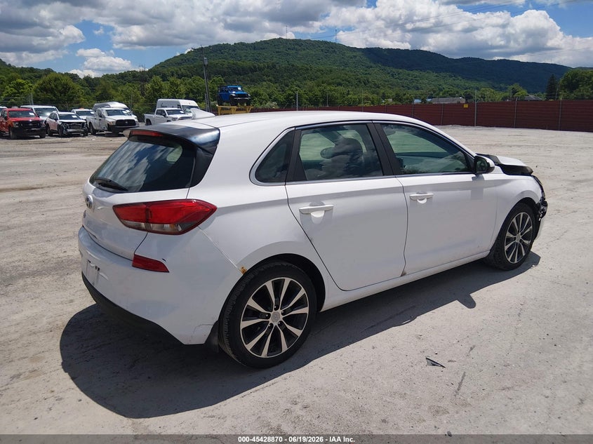 2018 Hyundai Elantra VIN KMHH35LE5JU013282 IAAI salvage auction — FRONT END, Salvage Title, sold $1,150 on 2026-07-22 (photo 4)