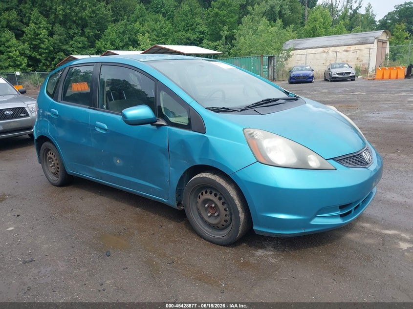 2013 Honda Fit VIN JHMGE8H31DC061793 IAAI salvage auction — NORMAL WEAR, Clear (Maryland), sold $500 on 2026-07-14 (photo 1)