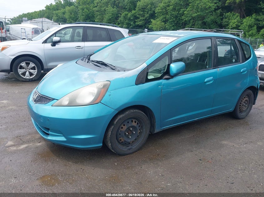 2013 Honda Fit VIN JHMGE8H31DC061793 IAAI salvage auction — NORMAL WEAR, Clear (Maryland), sold $500 on 2026-07-14 (photo 2)