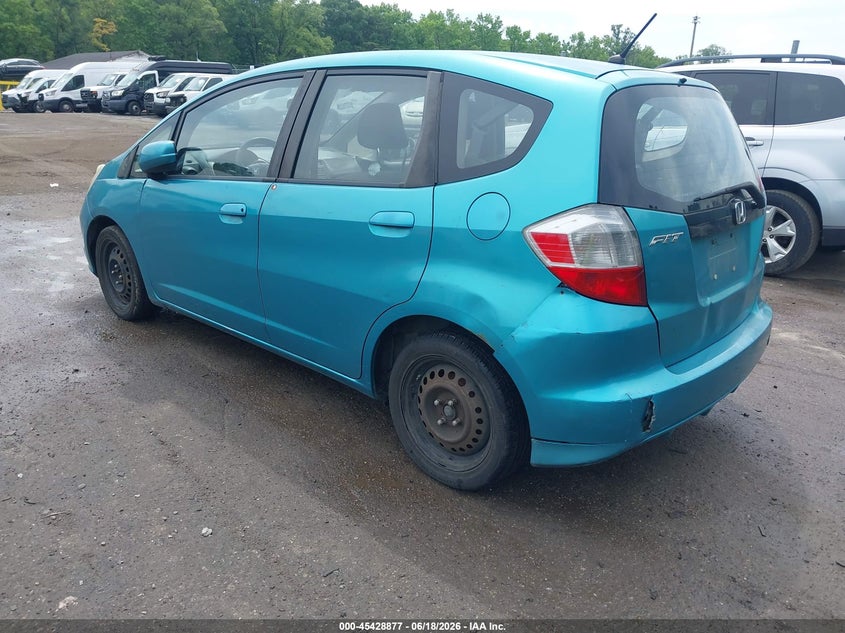2013 Honda Fit VIN JHMGE8H31DC061793 IAAI salvage auction — NORMAL WEAR, Clear (Maryland), sold $500 on 2026-07-14 (photo 3)