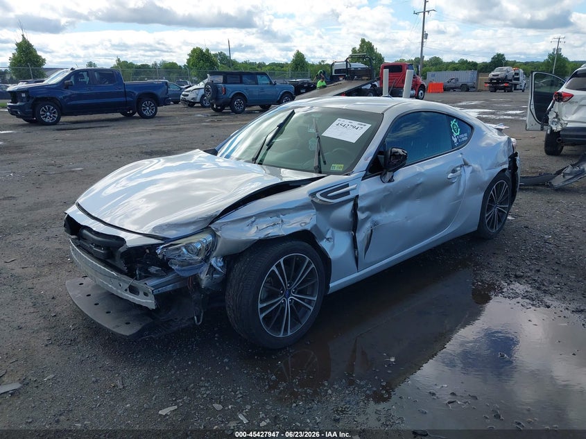 2013 Subaru Brz VIN JF1ZCAC16D1604439 IAAI salvage auction — FRONT END, Salvage (Virginia), sold $1,525 on 2026-07-28 (photo 2)
