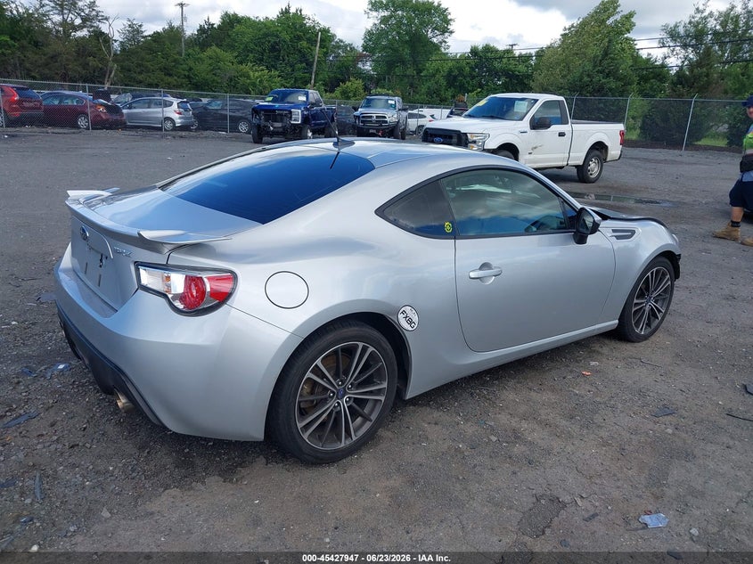 2013 Subaru Brz VIN JF1ZCAC16D1604439 IAAI salvage auction — FRONT END, Salvage (Virginia), sold $1,525 on 2026-07-28 (photo 4)