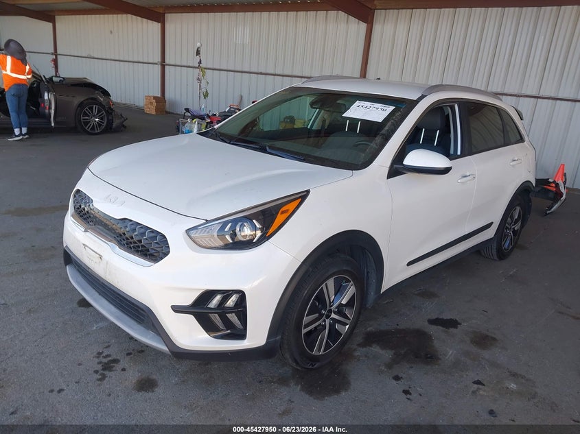 2022 Kia Niro VIN KNDCB3LC4N5503152 IAAI salvage auction — REAR END, Salvage Title, sold $3,050 on 2026-07-23 (photo 2)