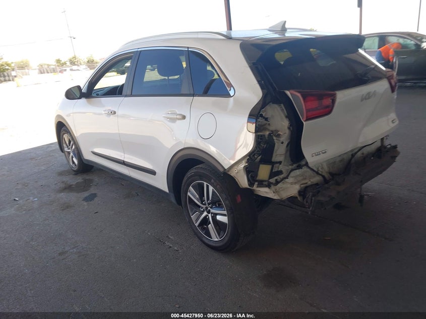 2022 Kia Niro VIN KNDCB3LC4N5503152 IAAI salvage auction — REAR END, Salvage Title, sold $3,050 on 2026-07-23 (photo 3)