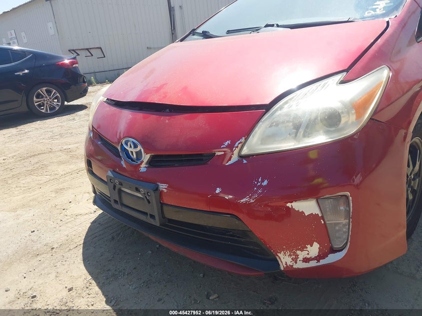2014 Toyota Prius VIN JTDKN3DU1E0357767 IAAI salvage auction — NORMAL WEAR, Salvage Title - Dealer (California), sold $725 on 2026-07-28 (photo 6)