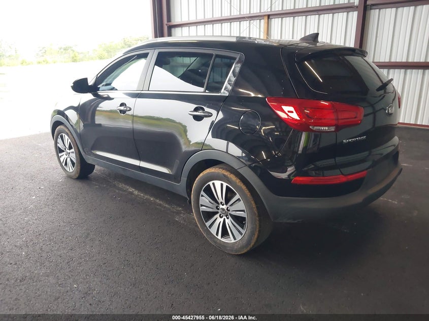2015 Kia Sportage VIN KNDPC3ACXF7767290 IAAI salvage auction — NORMAL WEAR, Salvage Title, sold $1,500 on 2026-07-28 (photo 3)
