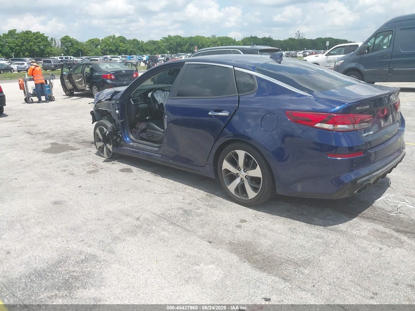 2020 Kia Optima VIN 5XXGT4L31LG410957 IAAI salvage auction — NORMAL WEAR, Clear (Florida), sold $1,600 on 2026-07-23 (photo 3)