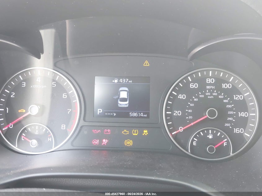 2020 Kia Optima VIN 5XXGT4L31LG410957 IAAI salvage auction — NORMAL WEAR, Clear (Florida), sold $1,600 on 2026-07-23 (photo 7)