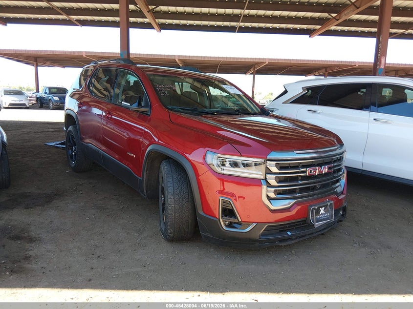 2022 Gmc Acadia VIN 1GKKNLLS5NZ121106 IAAI salvage auction — LEFT FRONT, Salvage (Arizona), sold $5,200 on 2026-07-11 (photo 1)