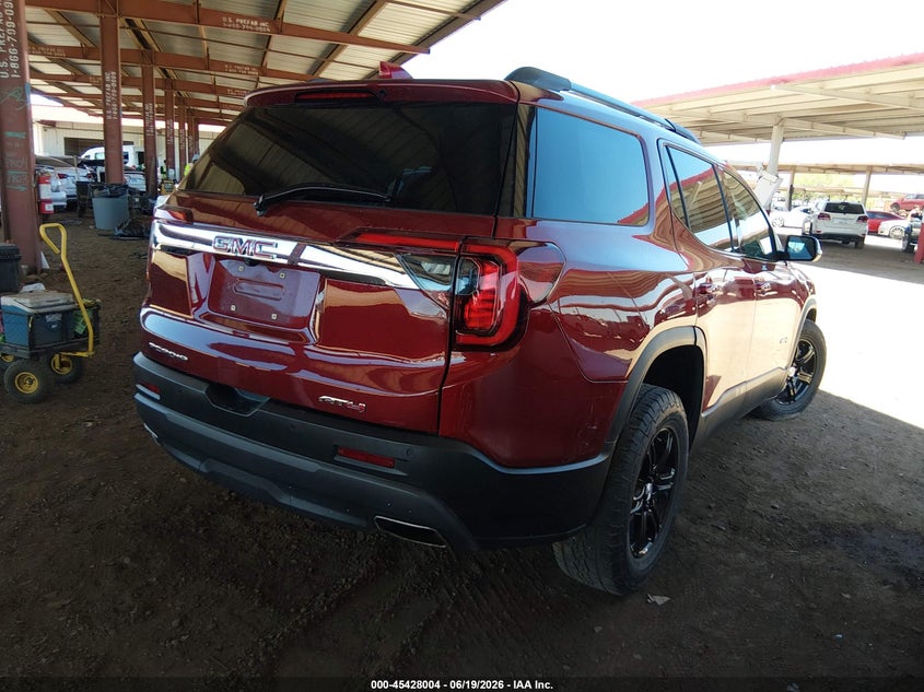 2022 Gmc Acadia VIN 1GKKNLLS5NZ121106 IAAI salvage auction — LEFT FRONT, Salvage (Arizona), sold $5,200 on 2026-07-11 (photo 4)
