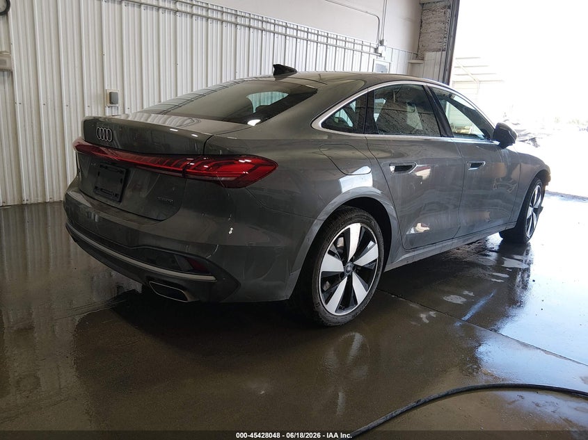 2025 Audi A5 VIN WAU2BCFU0SN030455 IAAI salvage auction — FRONT END, Salvage Title, sold $11,600 on 2026-08-01 (photo 4)
