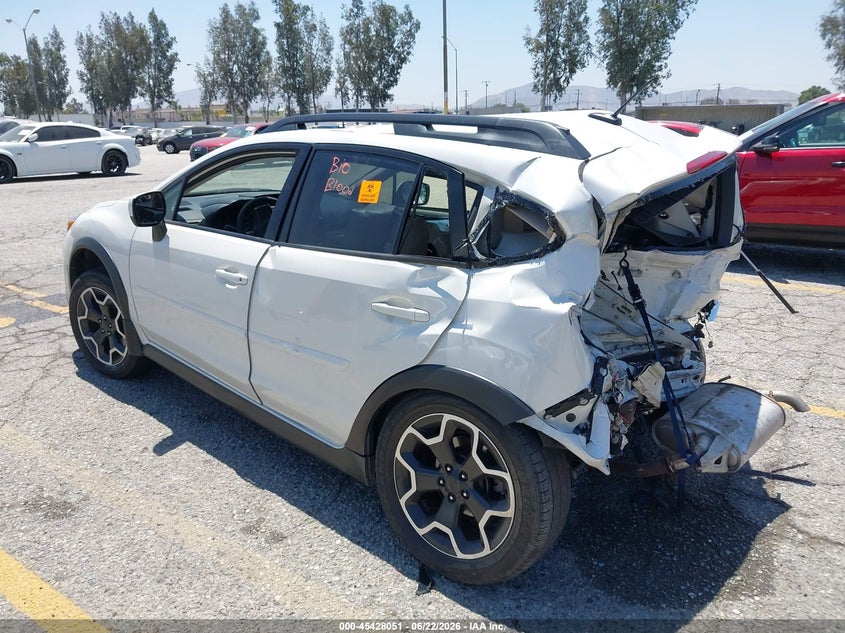 2014 Subaru Xv VIN JF2GPAKC2EH317456 IAAI salvage auction — REAR END, Non-Repairable (California), sold $1,150 on 2026-07-14 (photo 3)