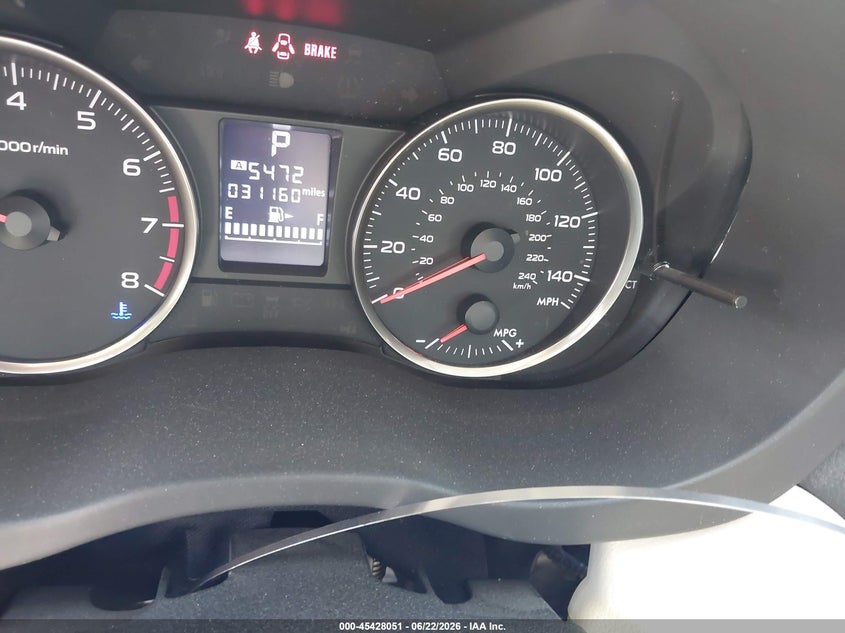 2014 Subaru Xv VIN JF2GPAKC2EH317456 IAAI salvage auction — REAR END, Non-Repairable (California), sold $1,150 on 2026-07-14 (photo 7)