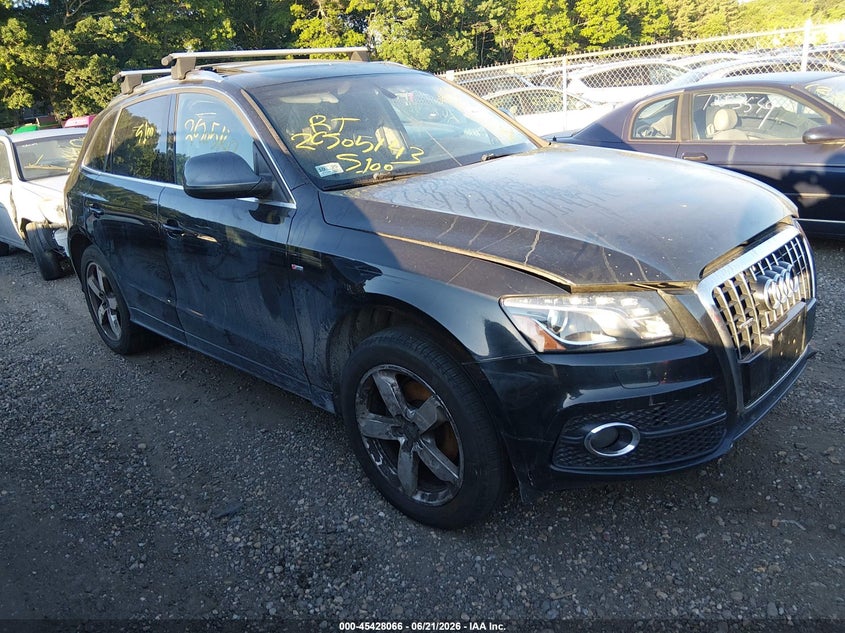 2012 Audi Q5 VIN WA1DKAFP0CA093780 IAAI salvage auction — LEFT FRONT, Salvage Title, sold $525 on 2026-07-14 (photo 1)
