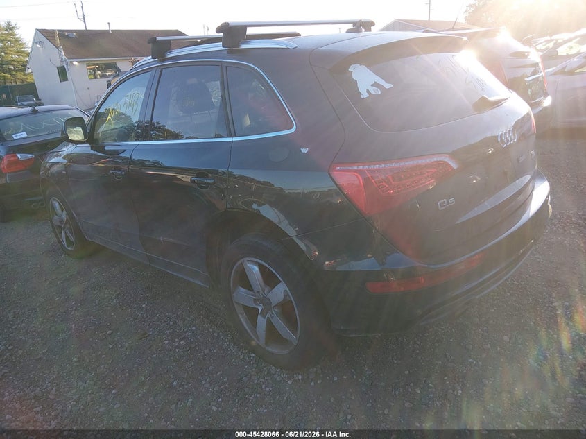 2012 Audi Q5 VIN WA1DKAFP0CA093780 IAAI salvage auction — LEFT FRONT, Salvage Title, sold $525 on 2026-07-14 (photo 3)
