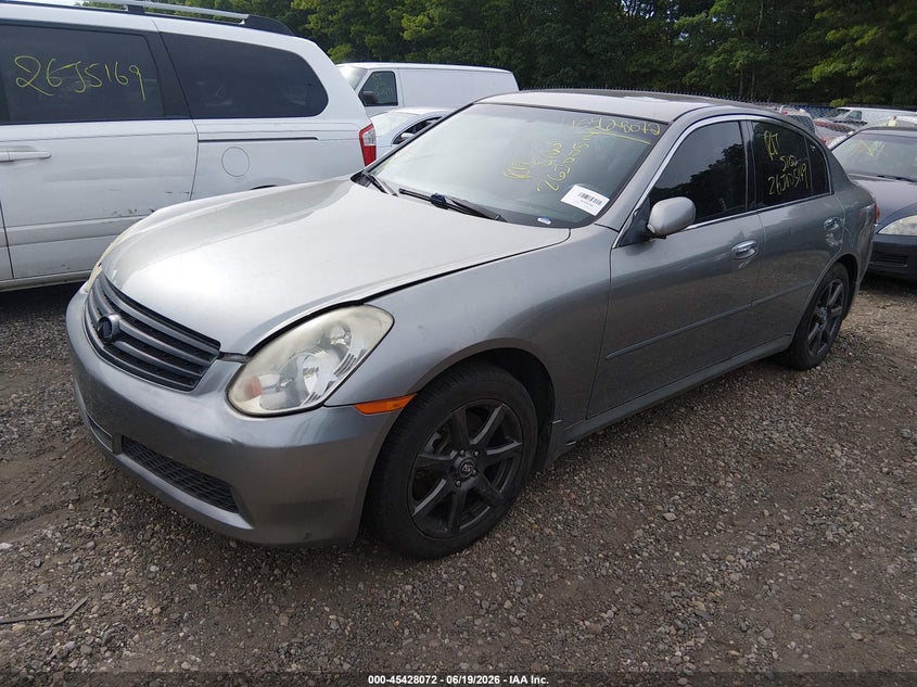 2006 Infiniti G35 VIN JNKCV51F86M613868 IAAI salvage auction — RIGHT REAR, Bill Of Sale (New York), sold $425 on 2026-07-14 (photo 2)