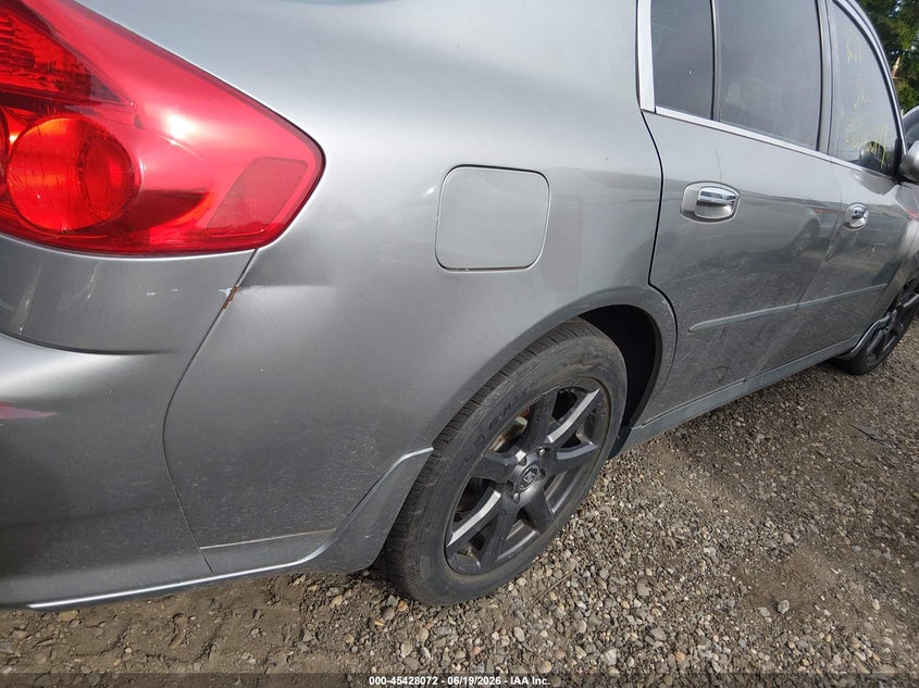 2006 Infiniti G35 VIN JNKCV51F86M613868 IAAI salvage auction — RIGHT REAR, Bill Of Sale (New York), sold $425 on 2026-07-14 (photo 6)