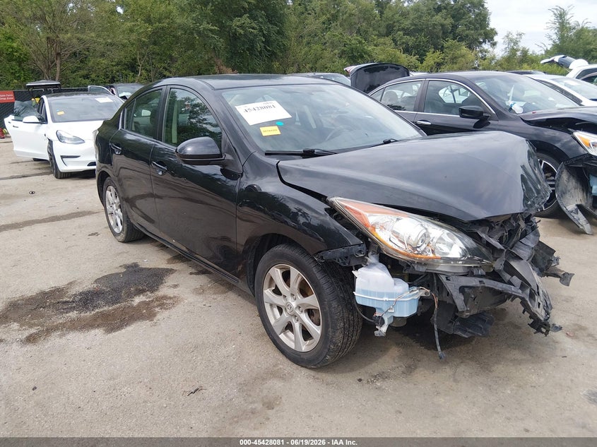 2012 Mazda 3 VIN JM1BL1UF6C1529665 IAAI salvage auction — FRONT END, Salvage (Missouri), sold $25 on 2026-08-26 (photo 1)