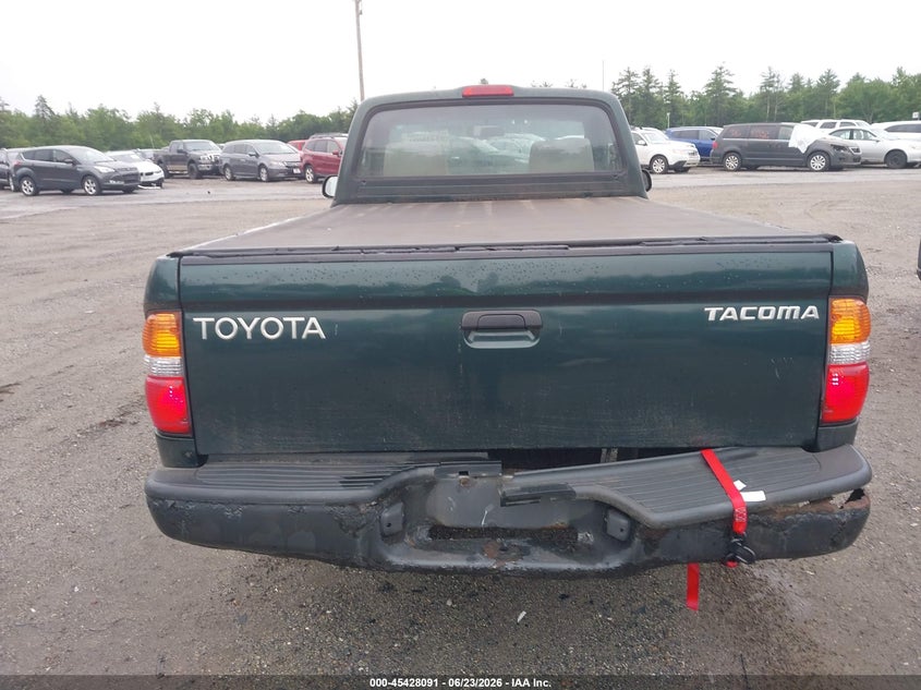 2002 Toyota Tacoma VIN 5TENL42N22Z890663 IAAI salvage auction — NORMAL WEAR, Clear (Massachusetts), sold $1,525 on 2026-07-17 (photo 6)